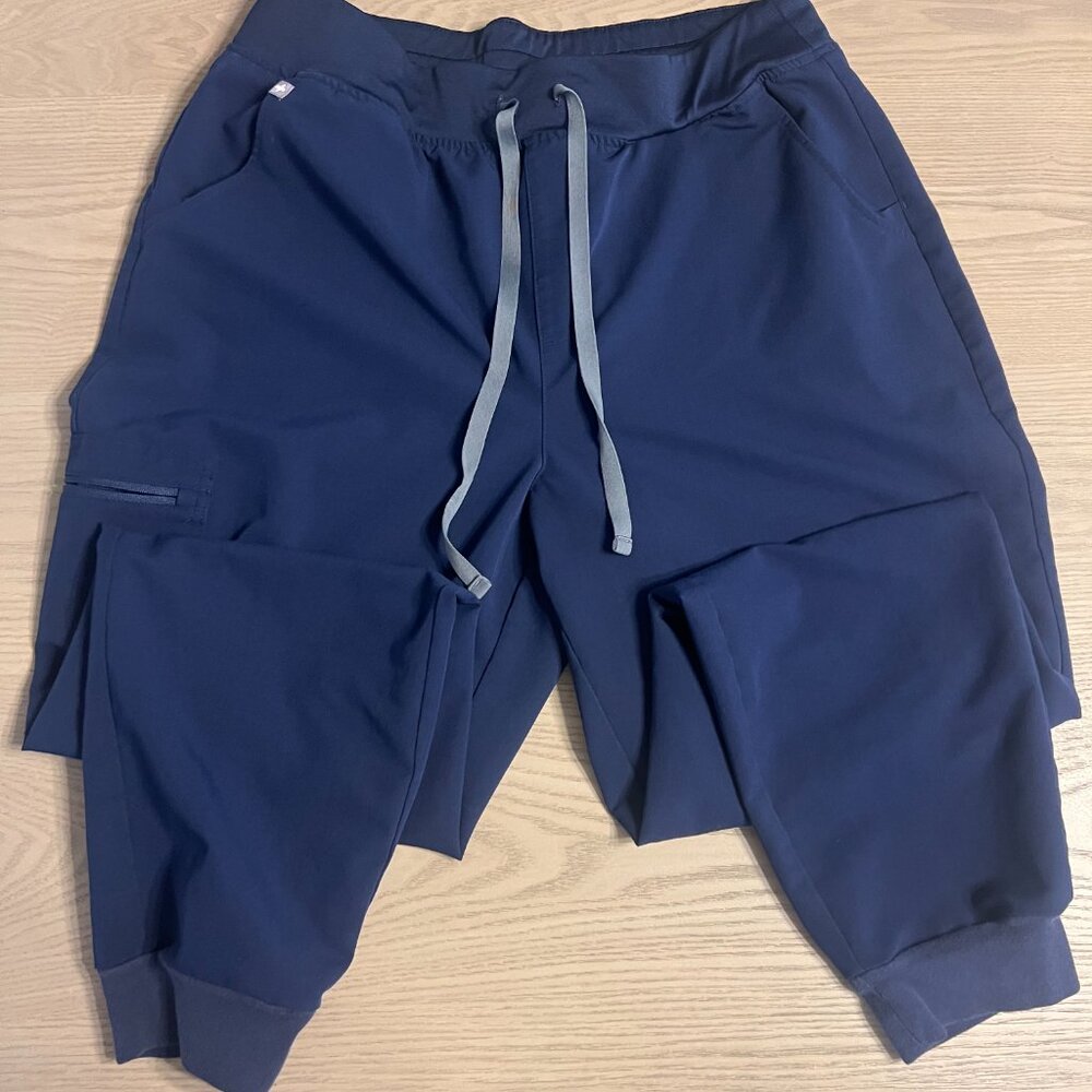 Navy Figs Scrub Pants